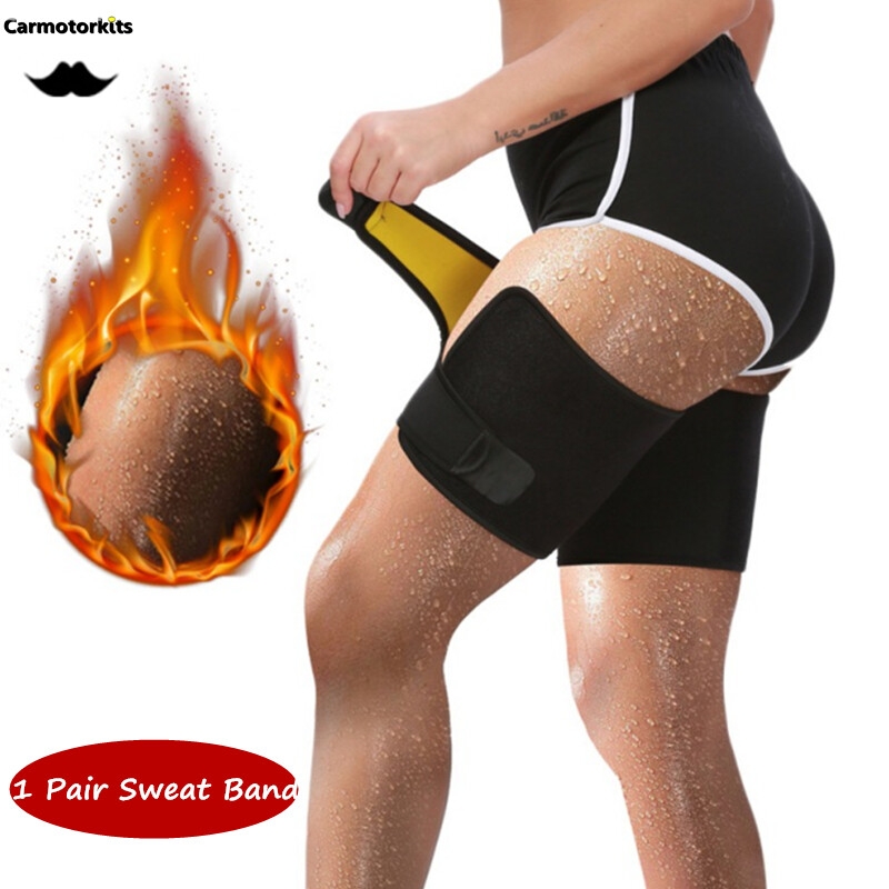 1 Pair Leg Shaper Thigh Slimmer for Women Neoprene Sauna Shapewear Belt Wrap Slim Leg Slimmer Trimmer Trainer Sport Strap