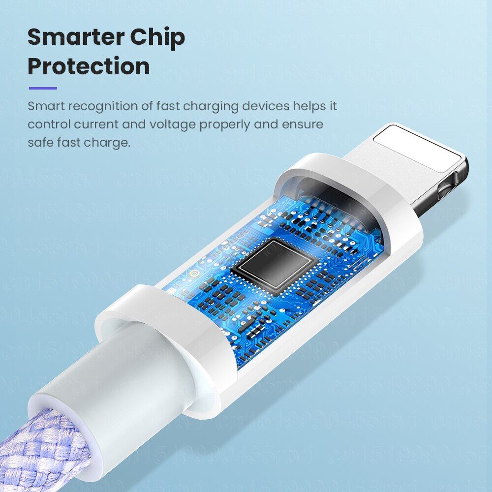 20W PD USB C Lightning Type-C Charging Cable Fast Charging Cable Data USB Type C Cable for IPhone 13 Pro Max Huawei Mobile Phone