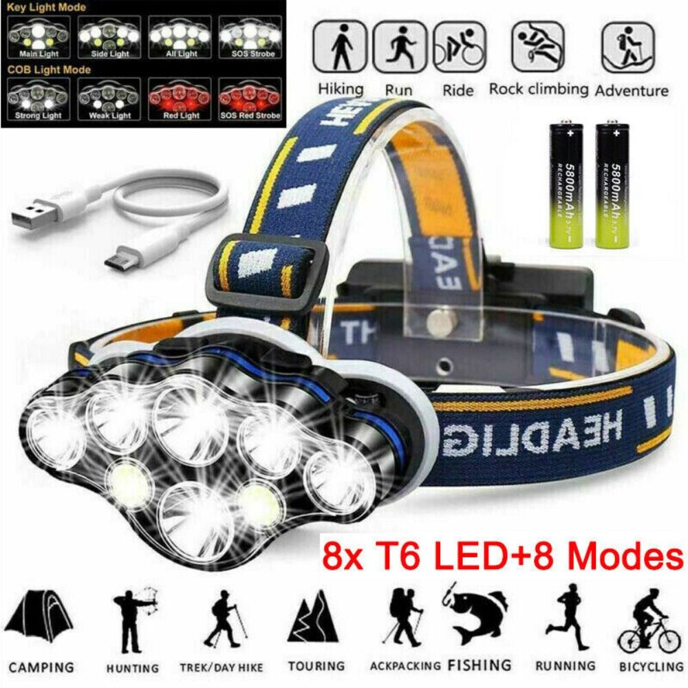 led light head torch