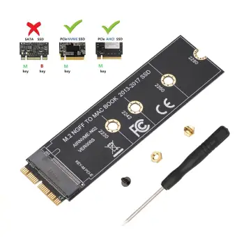 M 2 Nvme Ssd Convert Adapter Card For Macbook Air Pro Retina Nvme Ahci Ssd Upgraded Kit For A1465 A1466 A1398 A1502 M2 Lazada Ph