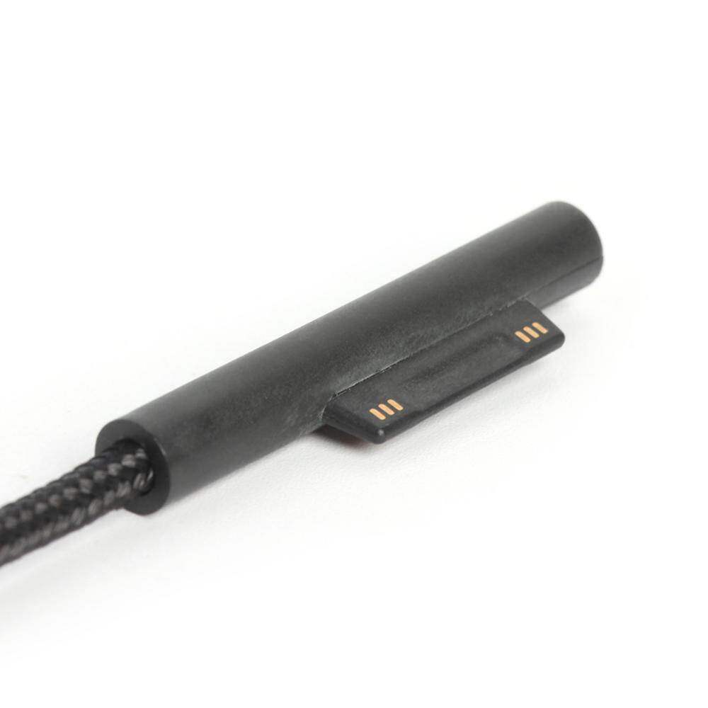Braided 65W PD Fast Charging USB Type C Female Cable for Microsoft Surface Pro 5 Computer Accessory