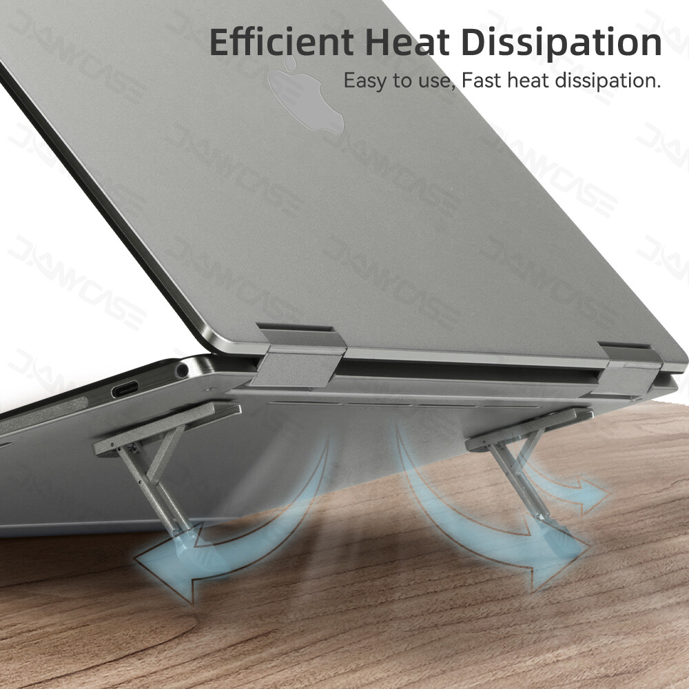 Mini Foldable Laptop Stand Portable Notebook Support Base Holder Adjustable Riser Cooling Bracket Universal for Laptop Tablet