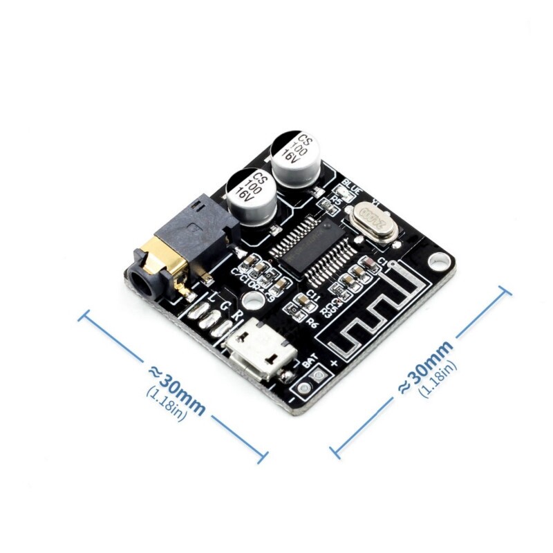 VHM-314 Bảng Mạch Thu Âm Thanh Bluetooth, Bảng Giải Mã Mp3 Lossless Bluetooth 5.0 Mô-đun Nhạc Stereo Không Dây