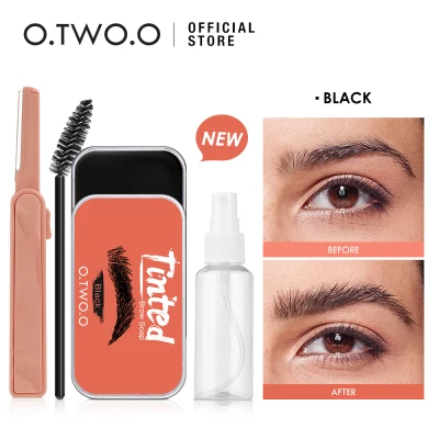 O.TWO.O 3D Eyebrow Coloful 3pcs Eyebrow Styling Gel Eye Makeup Brow Styling Soap Long Lasting Waterproof