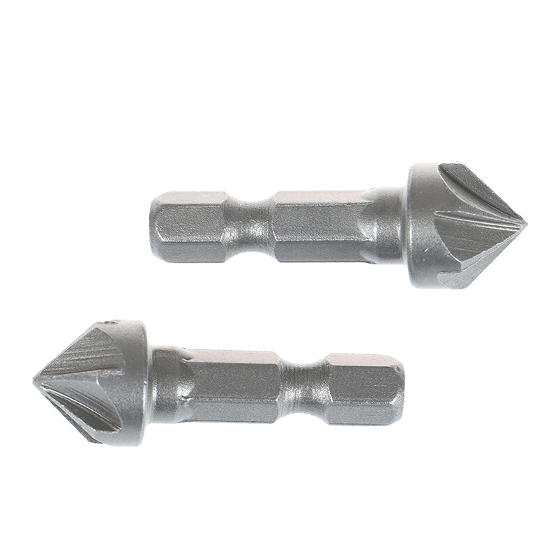 Ministar 6 mũi khoan Ống Sáo mũi khoan chamfer cắt Công cụ gia công gỗ hình lục giác xử lý