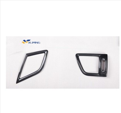 Xuming Car Side Outlet Frame,Auto Interior Decorate Accessories,Car Interior Frame,Car Interior Accessories Full Set 2pc Fit for Honda Civic 2012 2013 2014 2015
