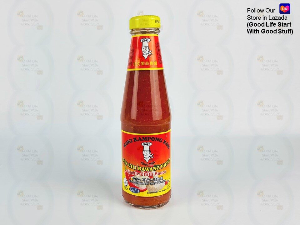 KOKI KAMPONG KOH Garlic Chili Sauce 甘文閣蒜椒醬 Sos Cili Bawang Putih 320g