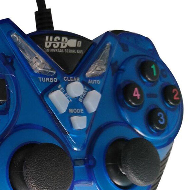 Wired USB Game Controller for PC Computer Laptop Vibration Joystick Gamepads for WinXP/Win7/Win8/Win10