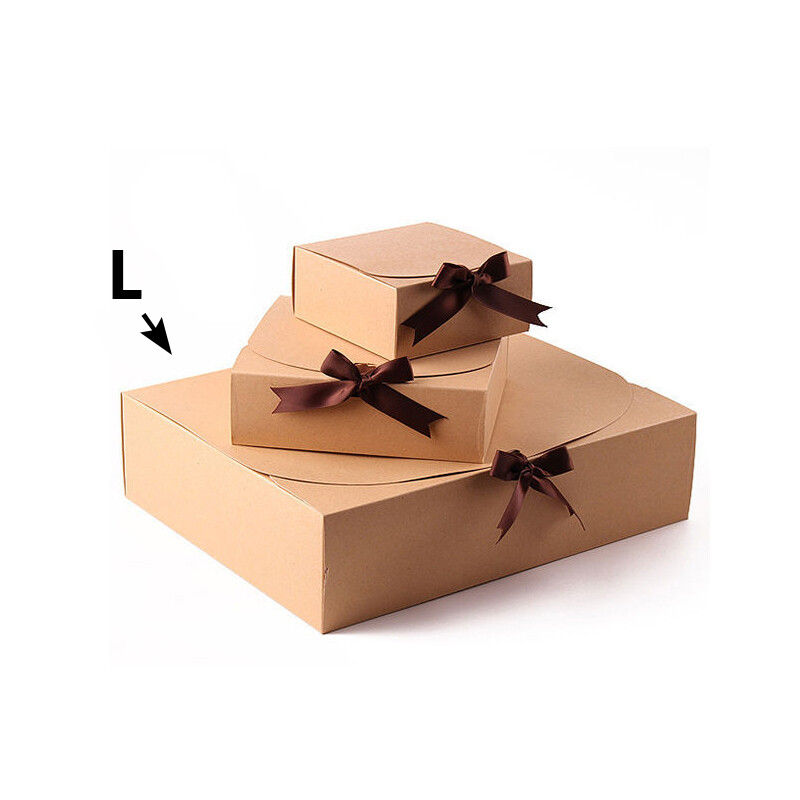 Blue New Shirt Packaging Box Packaging Kraft Paper Gift Box Valentine's Day Storage Bag Baking Cookies Birthday Wedding Gift Decor