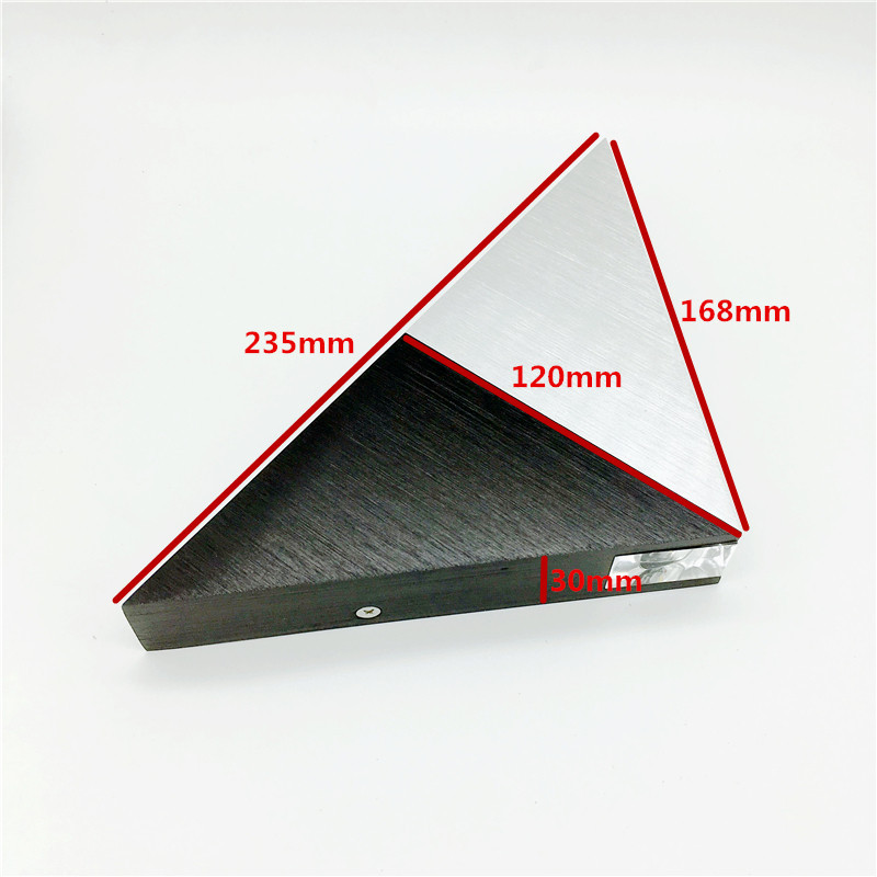 Wall Lamp 3W Led Triangle Colorful Lantern Corridor Light Sconces Wall Lighting Decoration Geometry Wall Light Led Wall Light for Livingroom Room Indoor Outdoor