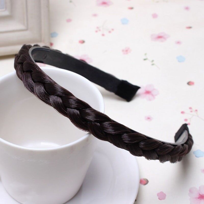 FAITOLAGI Fashion Women Twist Hairbands Non-slip Braid Adjustable Headbands Hair Accessories