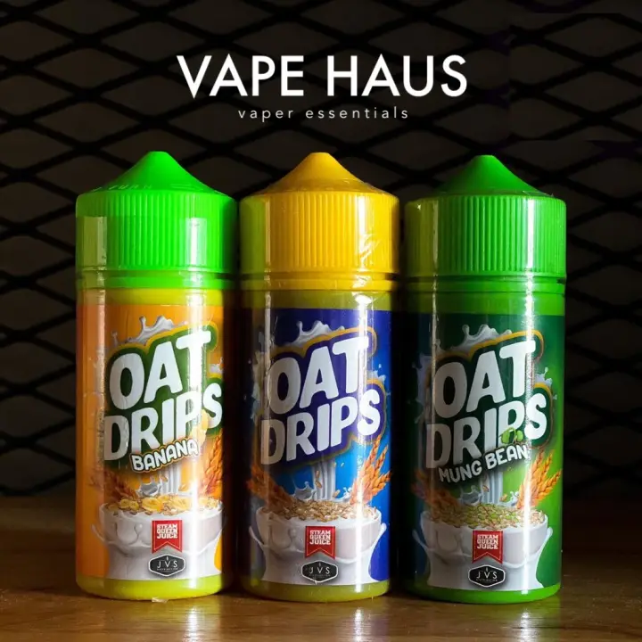 Genuine Jvs Oat Drips Freebase 100ml Vape Flavor E Liquid Lazada