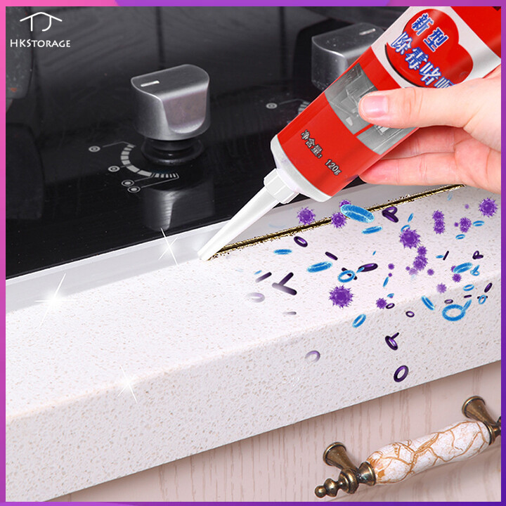 120g Household Chemical Deep Down Wall Mold Mildew Remover Cleaner Caulk Gel Mold Remover Gel Contains Chemical Free Wood