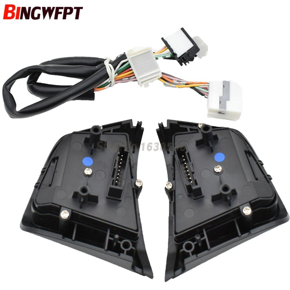 Nút Điều Khiển Hành Trình Vô Lăng Ô Tô Nút Âm Lượng Điều Khiển Từ Xa Kèm Dây Cáp Cho Hyundai Ix25 (Creta) 1.6L 2015-2019