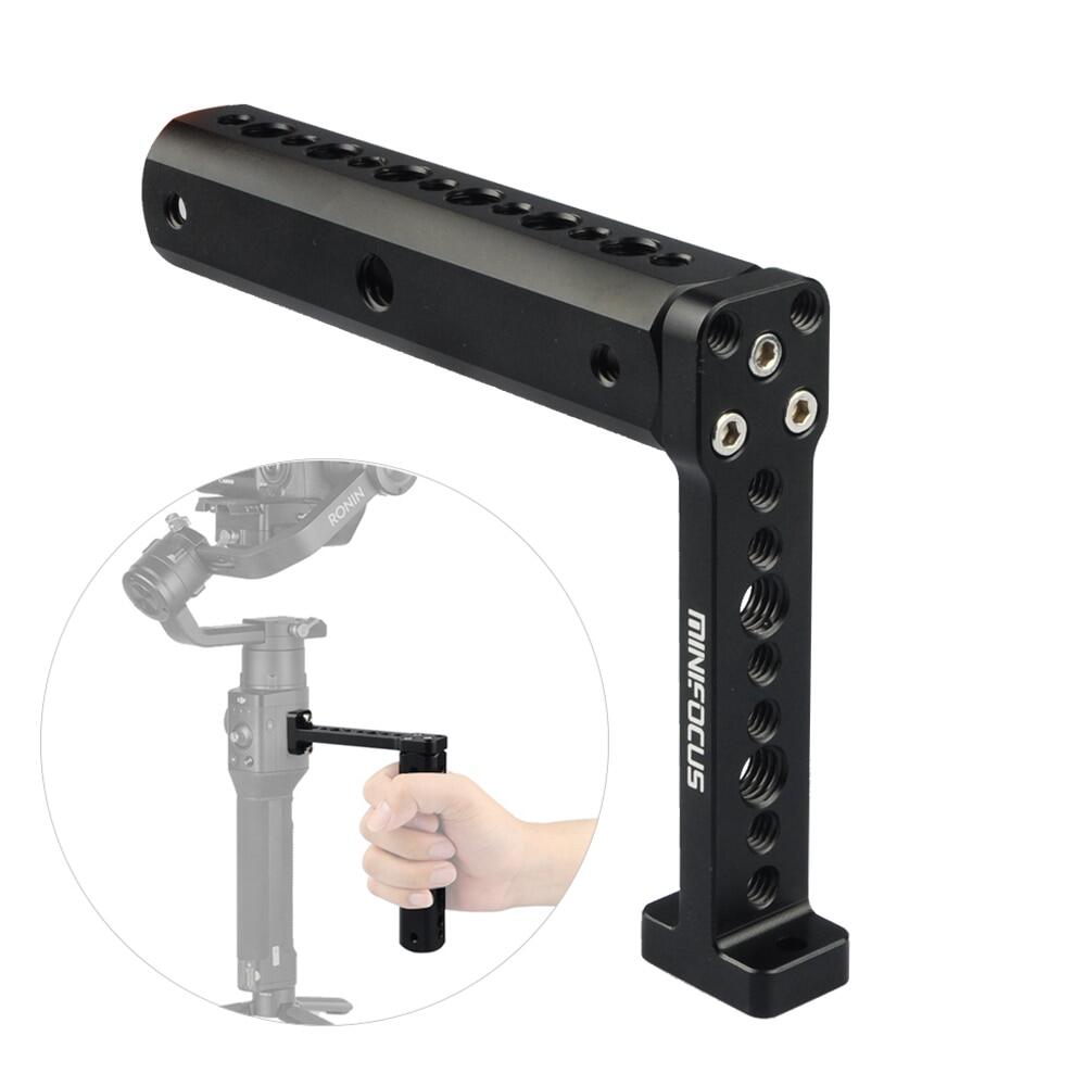 Ronin S RS2 Handle Grip Extended Handheld microphone Mount Holder With Screw Hole for Ronin S Ronin-S2 SC RS2 Gimbal