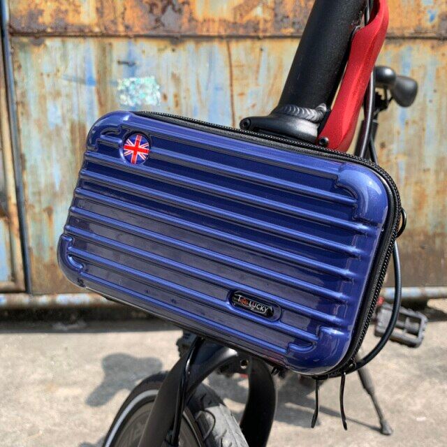 Cho Brompton/Birdy Túi Vỏ Cứng Xe Đạp Gấp Được Nhiều Màu Có Giá Đỡ Cố Định Túi Đựng Đồ Thời Trang Trang Trí Cá Nhân