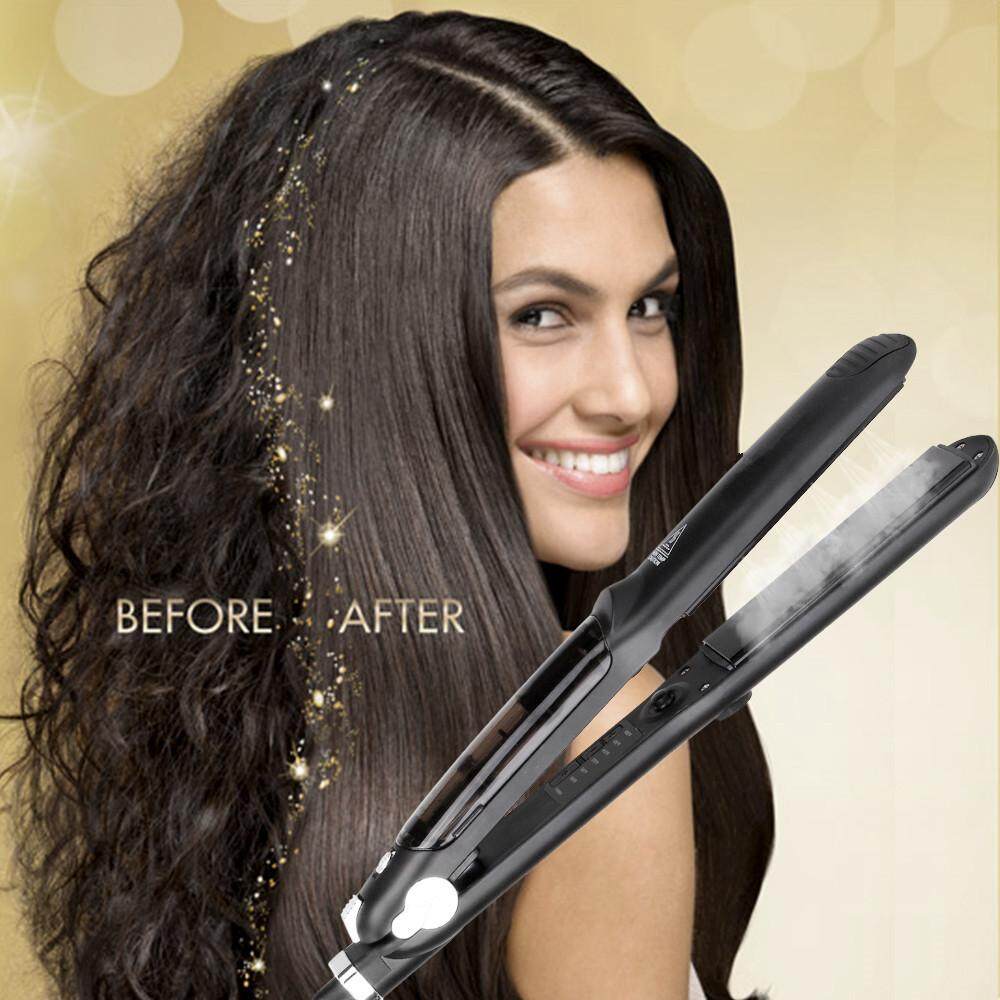 argan oil before flat iron