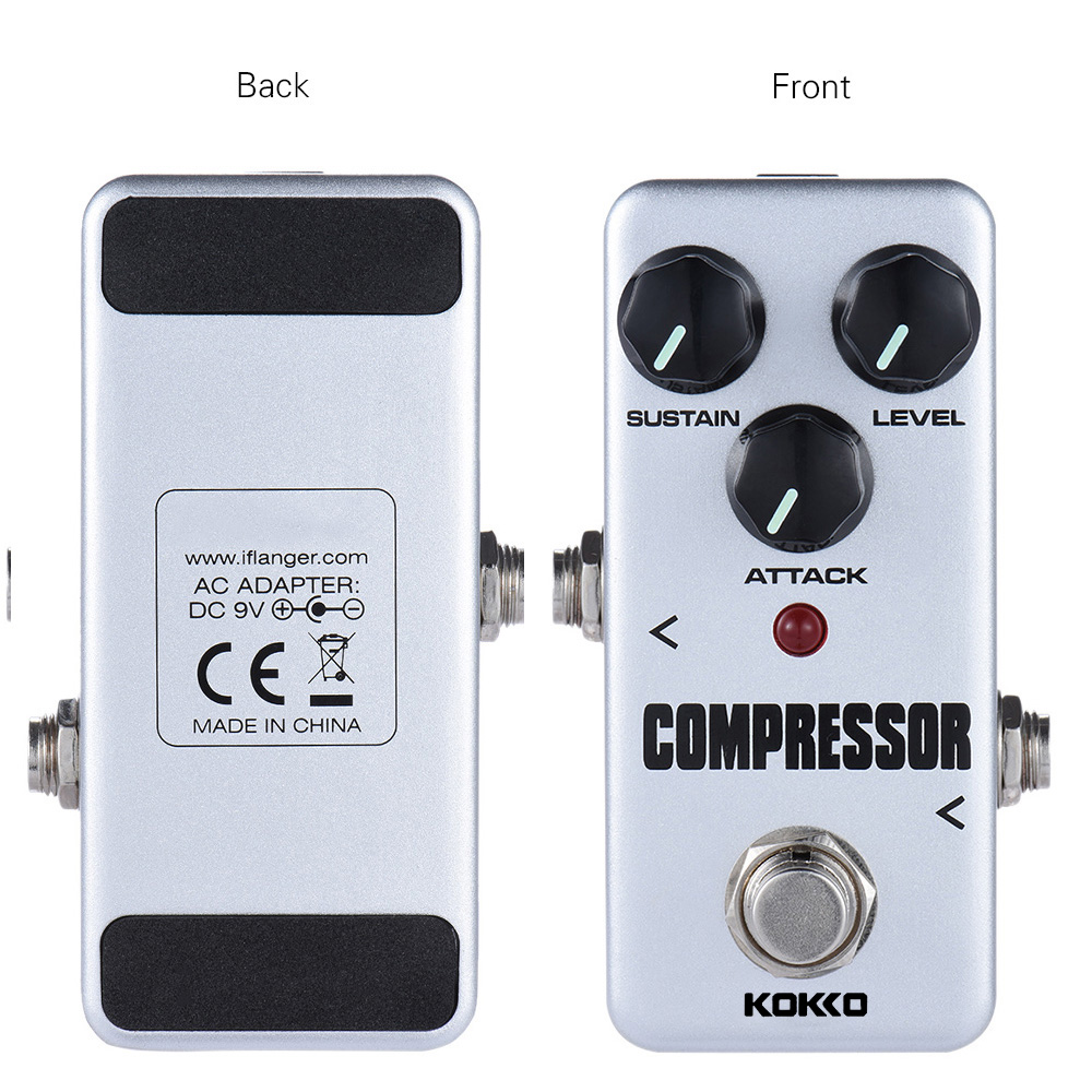 [ammoon]quà bí mật KOKKO Bàn Đạp Nén Khí Mini FCP2 Bàn Đạp Hiệu Ứng Ghi Ta Cầm Tay