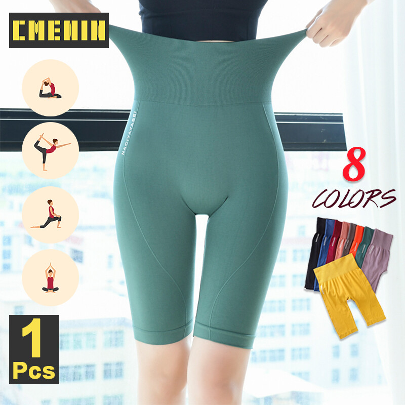 [CMENIN GIRLS]  New Yoga Pants Women Leggings For Fitness 8 Colors Nylon High Waist Pants Women Hip Push Tights Gym Clothing Y0004