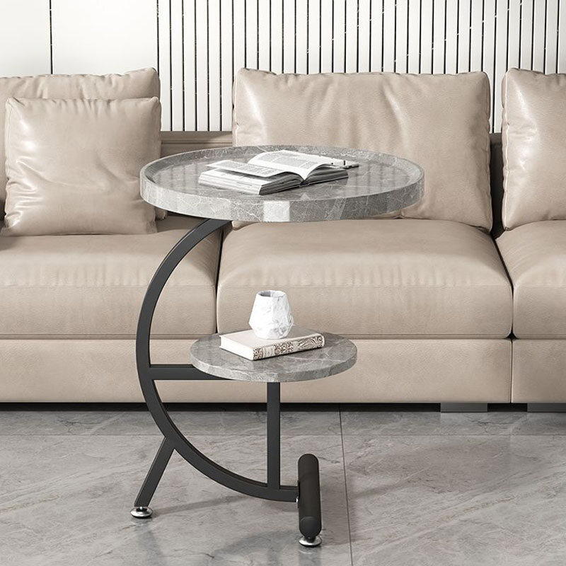 XINLANYASHE Snack side table, coffee table, sofa side table, bedside table, coffee table, reception table, multipurpose table, laptop table, sofa side table, bedside table Suitable for living room, side table, bedside table, Modern Luxury style, elegant a