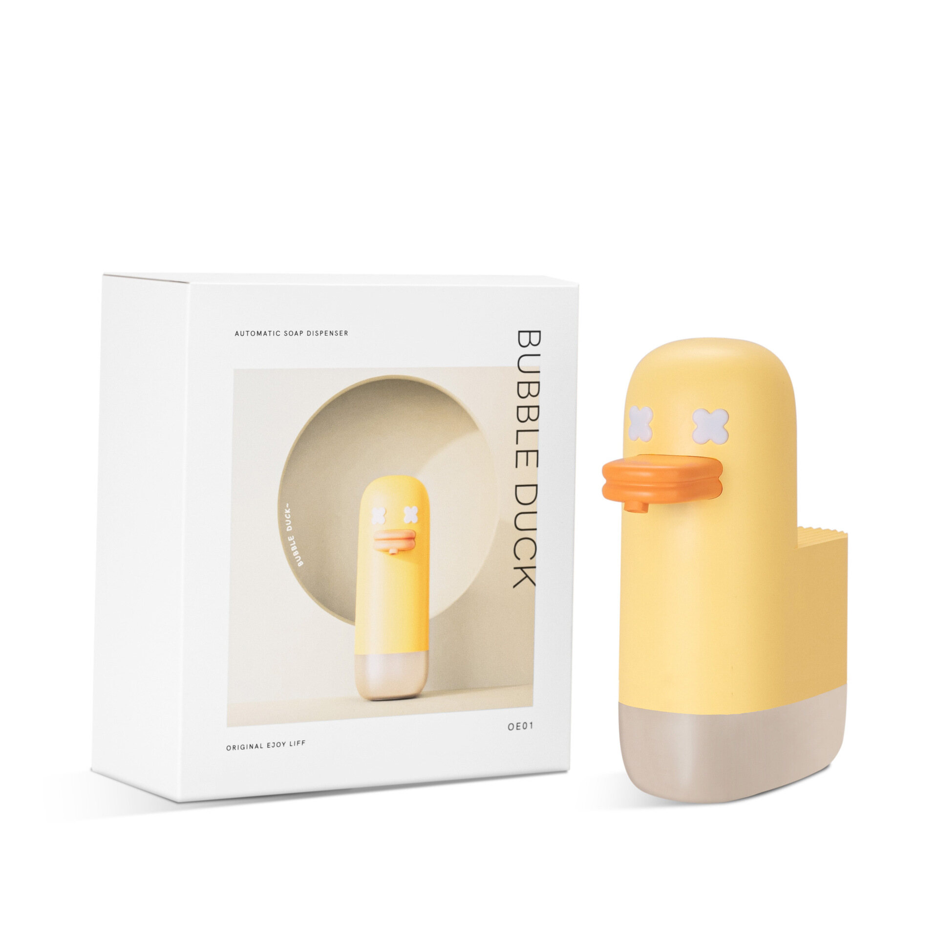 Cute Duck Foam Soap Dispenser Automatic Touchless Sensor Smart Foam Machine Infrared Liquid Soap Dispenser Pump Hand Sanitizer