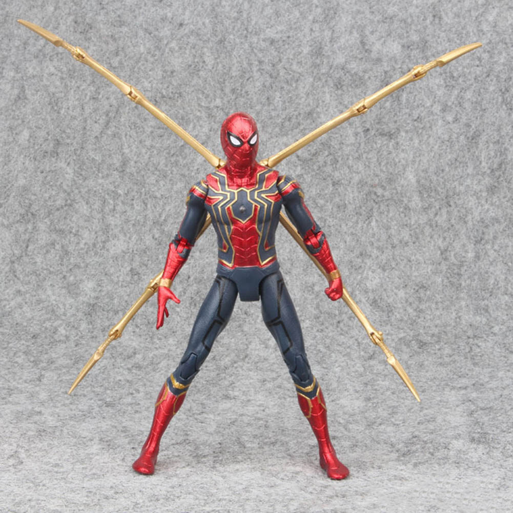 Action Figure Toy Marvel Infinity War Iron Spider Man Action Figure Toy Model