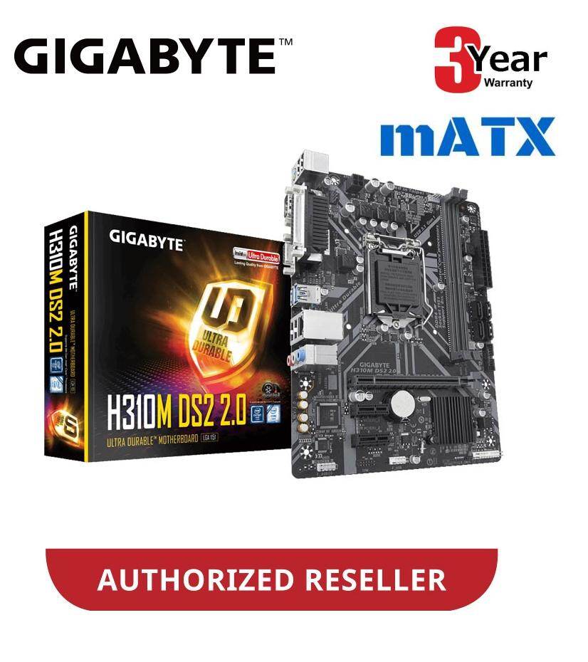 Mainboard Gigabyte H310 Gigabyte H310m Ds2 Gigabyte H310m Ds2