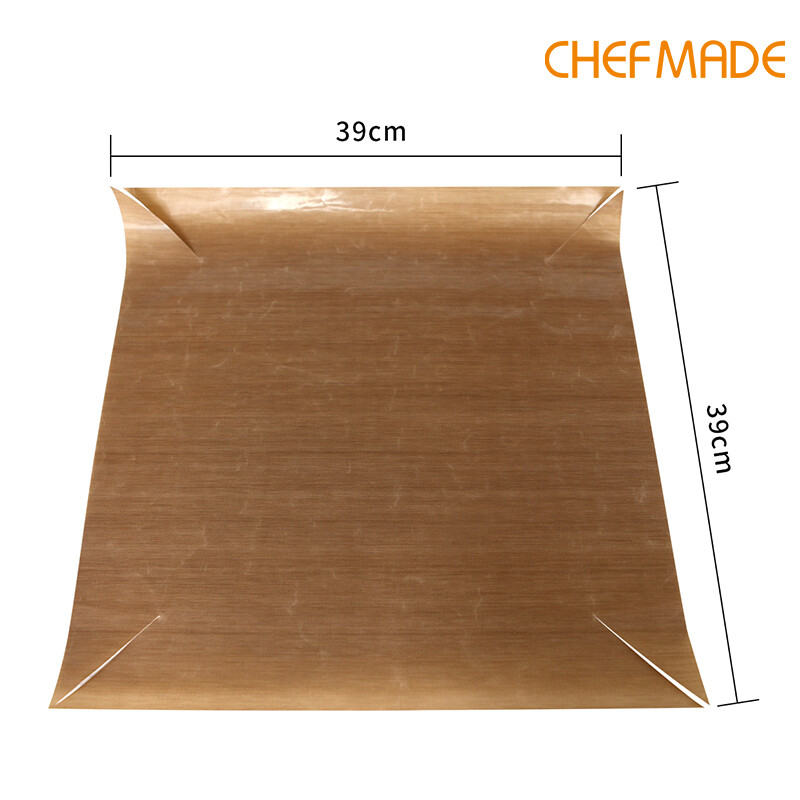 Chefmade no.2 non-stick oven liner 39x39cm reusable baking mat fda approved wk9447
