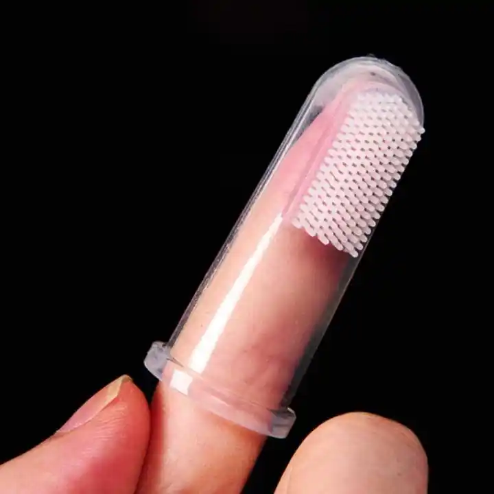 baby finger teething brush