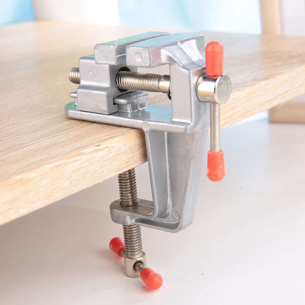 Mini Plain Vise Univeral Table Bench Clamp Jewelry DIY Repair Tools