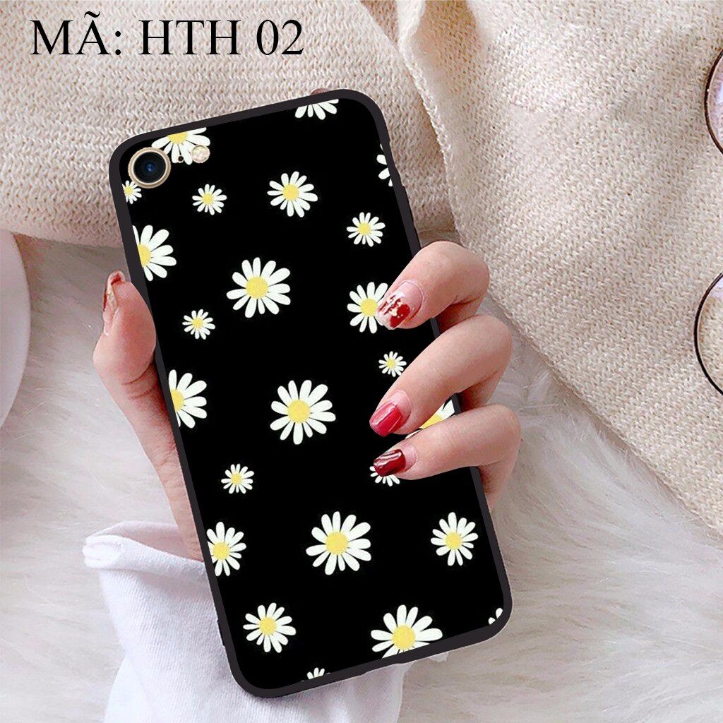 Ốp lưng iphone 7 viền dẻo tpu bst hoạ tiết hoa