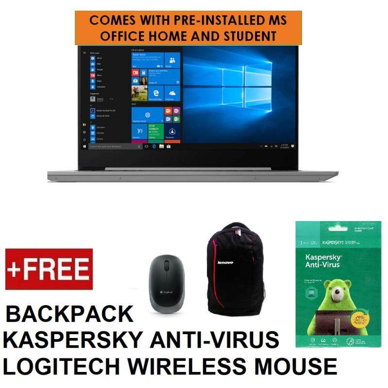 LENOVO IDEAPAD S340-14API 81NB0081MJ / 81NB009XMJ LAPTOP( RYZEN 5 3500U,4GB,512GB SSD,VEGA 8 GRAPHICS,14 ,WIN10 HOME) FREE BACKPACK + LOGITECH WIRELESS MOUSE + KPSKY ANTI-VIRUS Malaysia
