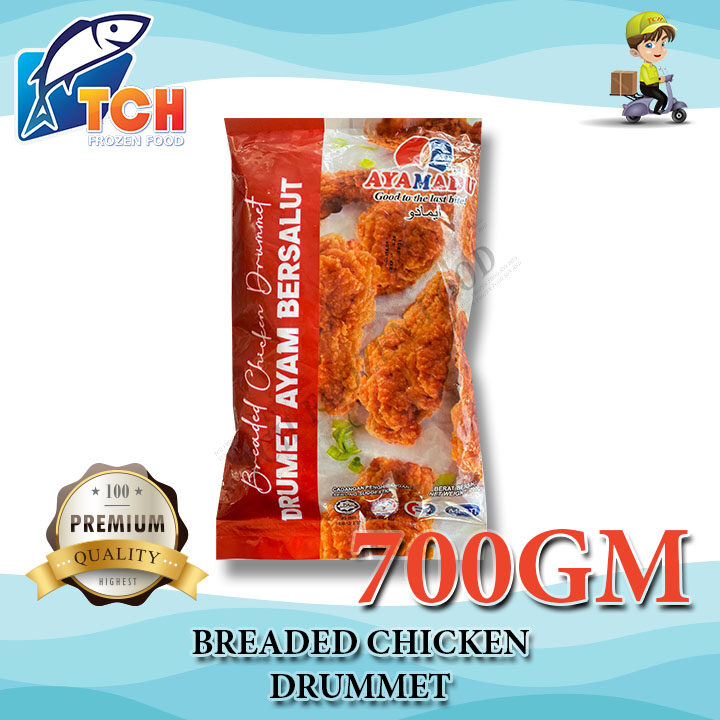 AYAMADU BREADED DRUMMET ,TCH FROZEN FOOD, FRESH FROZEN SEAFOOD