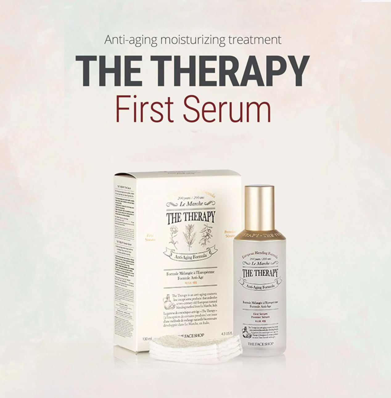 [The FACE Shop] Serum Trị Liệu Đầu Tiên 130Ml