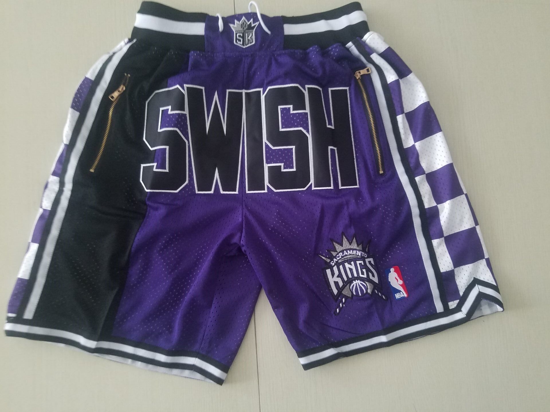 Mens Sports Jersey Shorts Sacramento Kings Magic Just Don Basketball Shorts Lazada PH