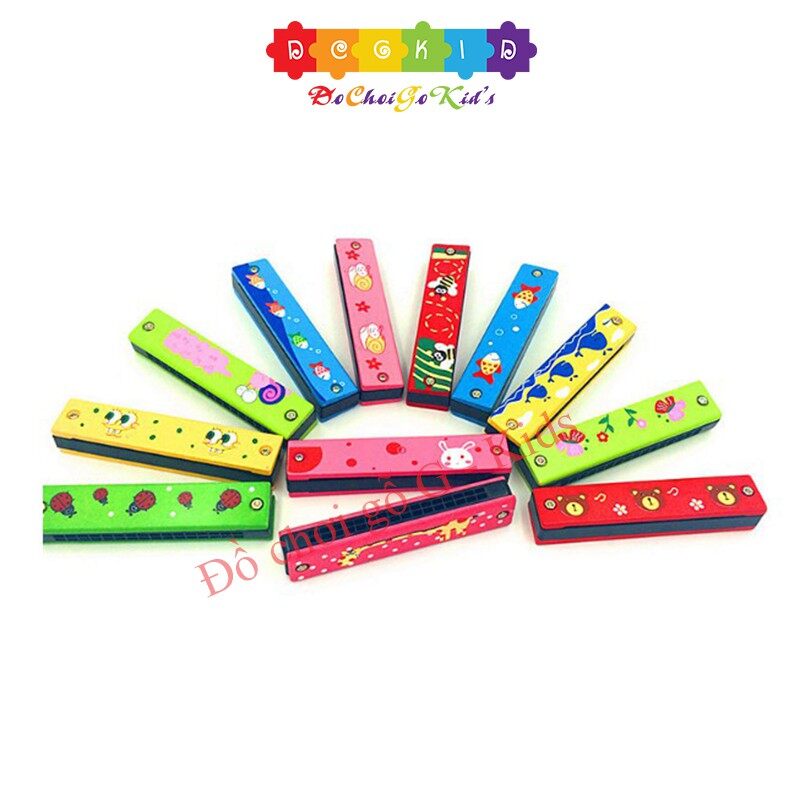 Kèn acmonica gỗ cho bé
