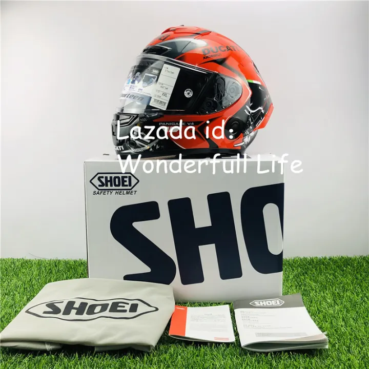 Shoei X14 X 14 Marquez Ducati X Fourteen Shoei Helmet Helmet Tc 1 Motorcycle Full Face Helmet Material Abs Shipping With Box Manual Storage Bag 7 Color Visors To Choose Motorcycle Helmet Lazada Ph