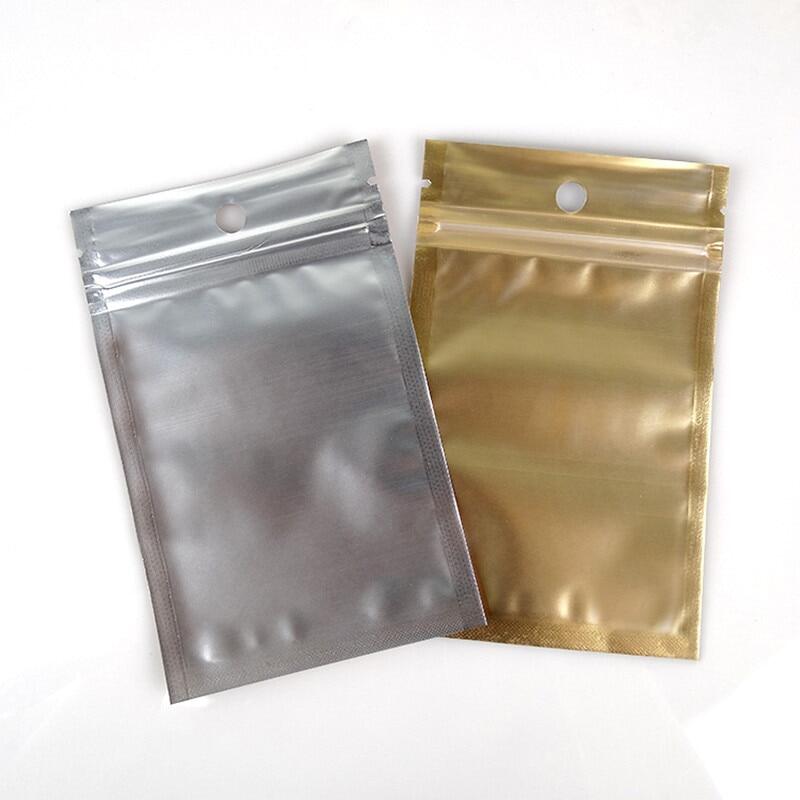 small foil ziplock bags