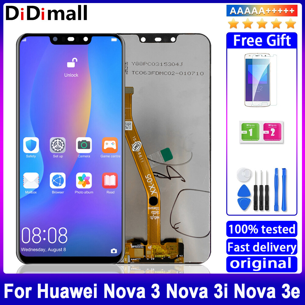 Màn Hình Đã Thử Nghiệm 100% Cho Huawei Nova 3 Nova 3I Nova 3E Màn Hình Lcd Màn  Hình Cảm Ứng Số Hóa Bảng Điều Khiển Cho Huawei Nova3 Nova3I Nova3E Màn