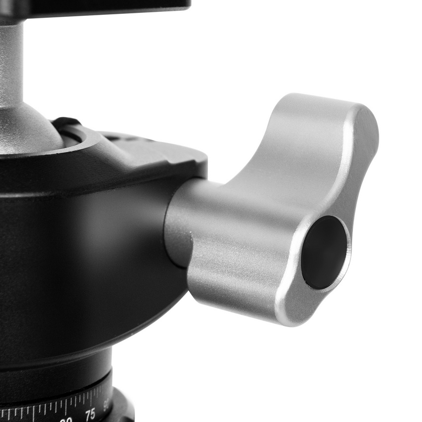 Selens BH-25 Slide Rail Panoramic Damping Tripod Ball Head Quick Release With   Double Insurance Head