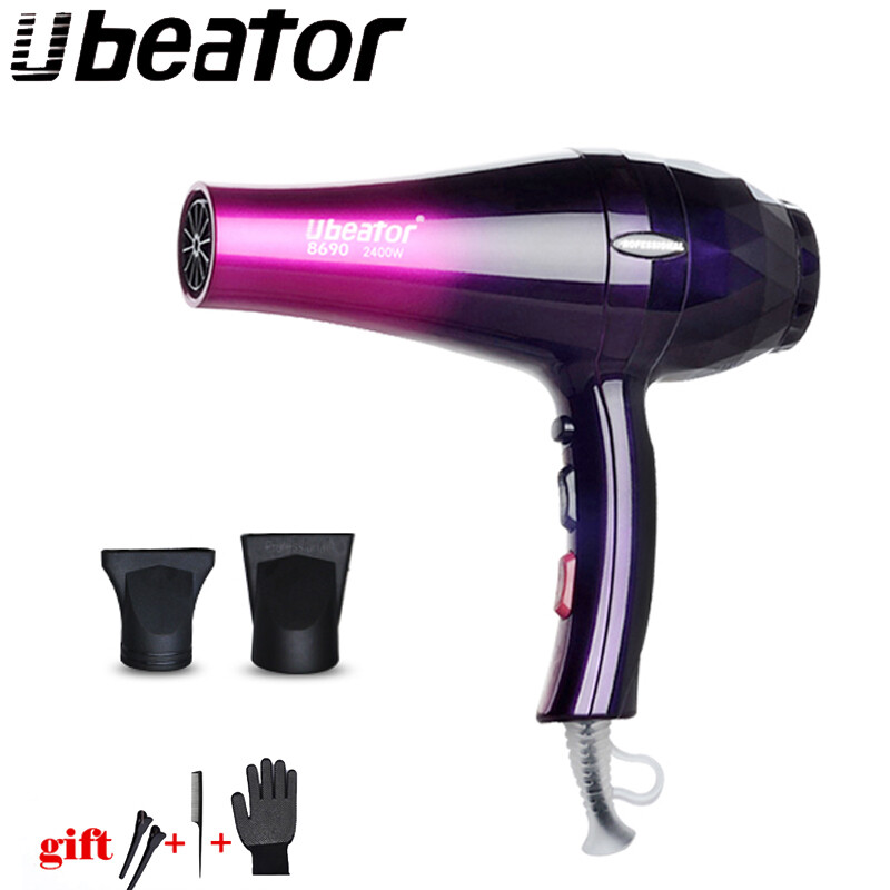 Barber Shop Professional Hair Dryer High Power Styling Tools Blow Dryer Hot and Cold EU Plug Hairdryer 220-240V Machine