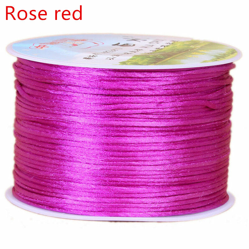 [PANDHY'S] 10m/Roll Strong Elastic Crystal Beading Cord 1mm for Bracelets Stretch Thread String Necklace Bracelet DIY Jewelry Making Cords Line