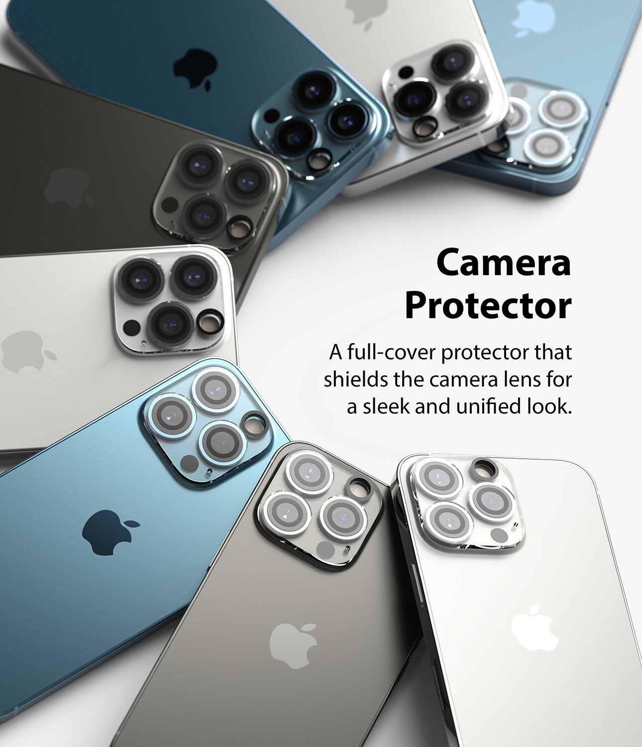 Ringke Tempered Máy Ảnh Glass (3 Gói) Đối Với iPhone 13 Pro Max / iPhone 13 Pro Máy Ảnh Ống Kính Bảo Vệ