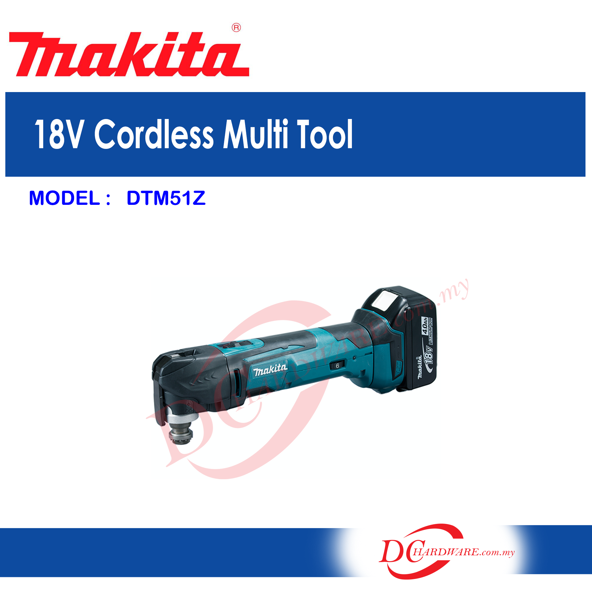 makita body only multi tool