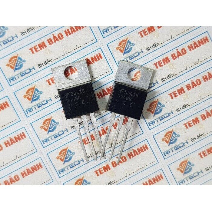 D44h8 transistor npn 10a/80v/50w to-220