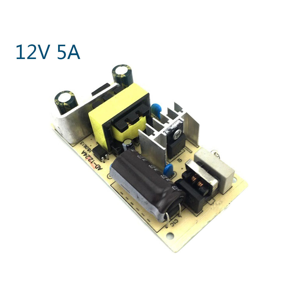 Dc 12v 5a switching power supply module ac-dc power supply board ac100-240v to dc 12v power supply module