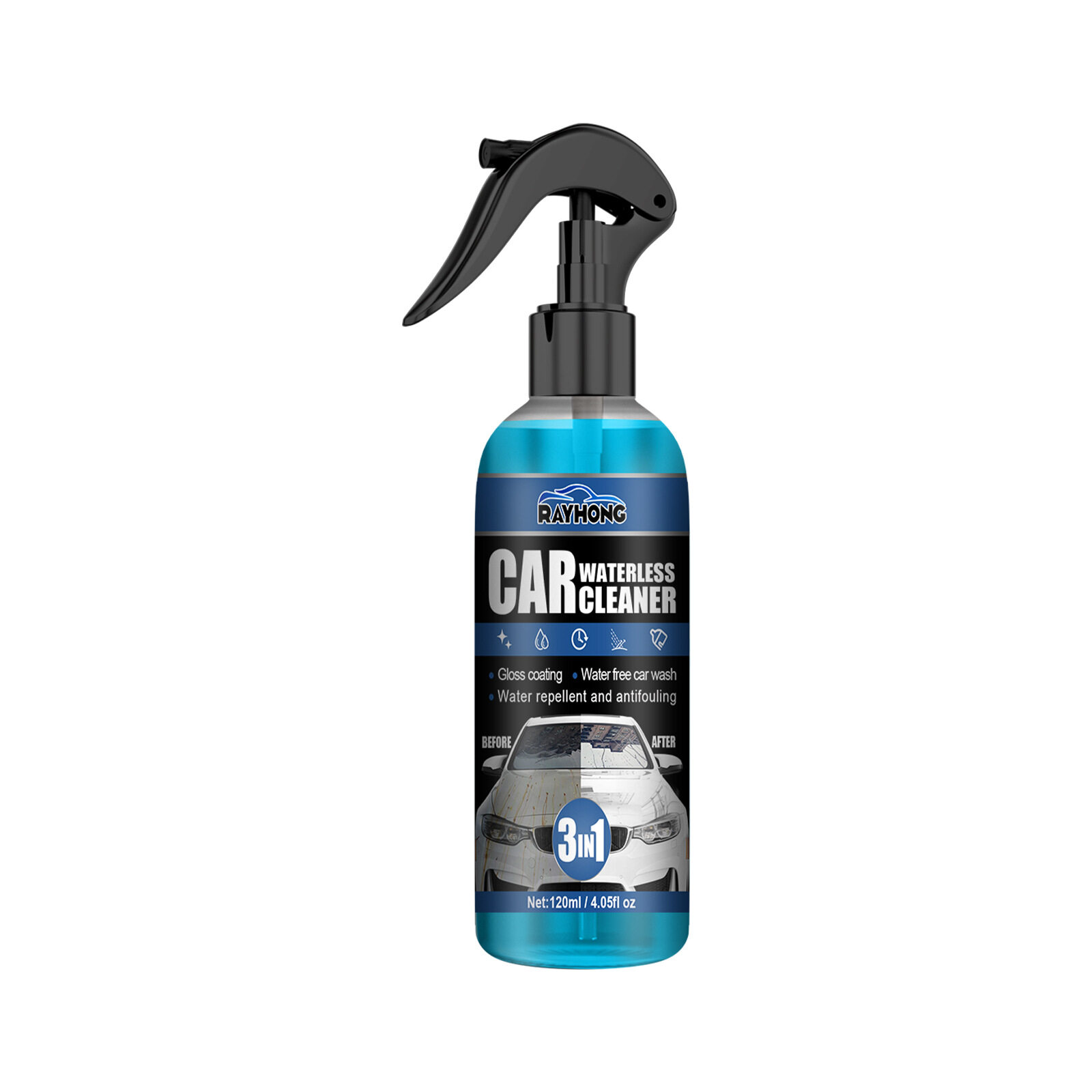 Rayhong water repellent 3 In 1 120ml Ceramic Car Coating Paint Care