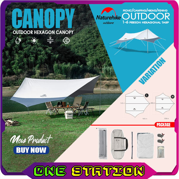 flysheet naturehike hexagonal