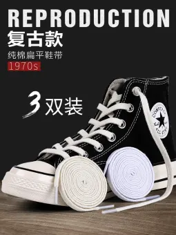 white flat converse