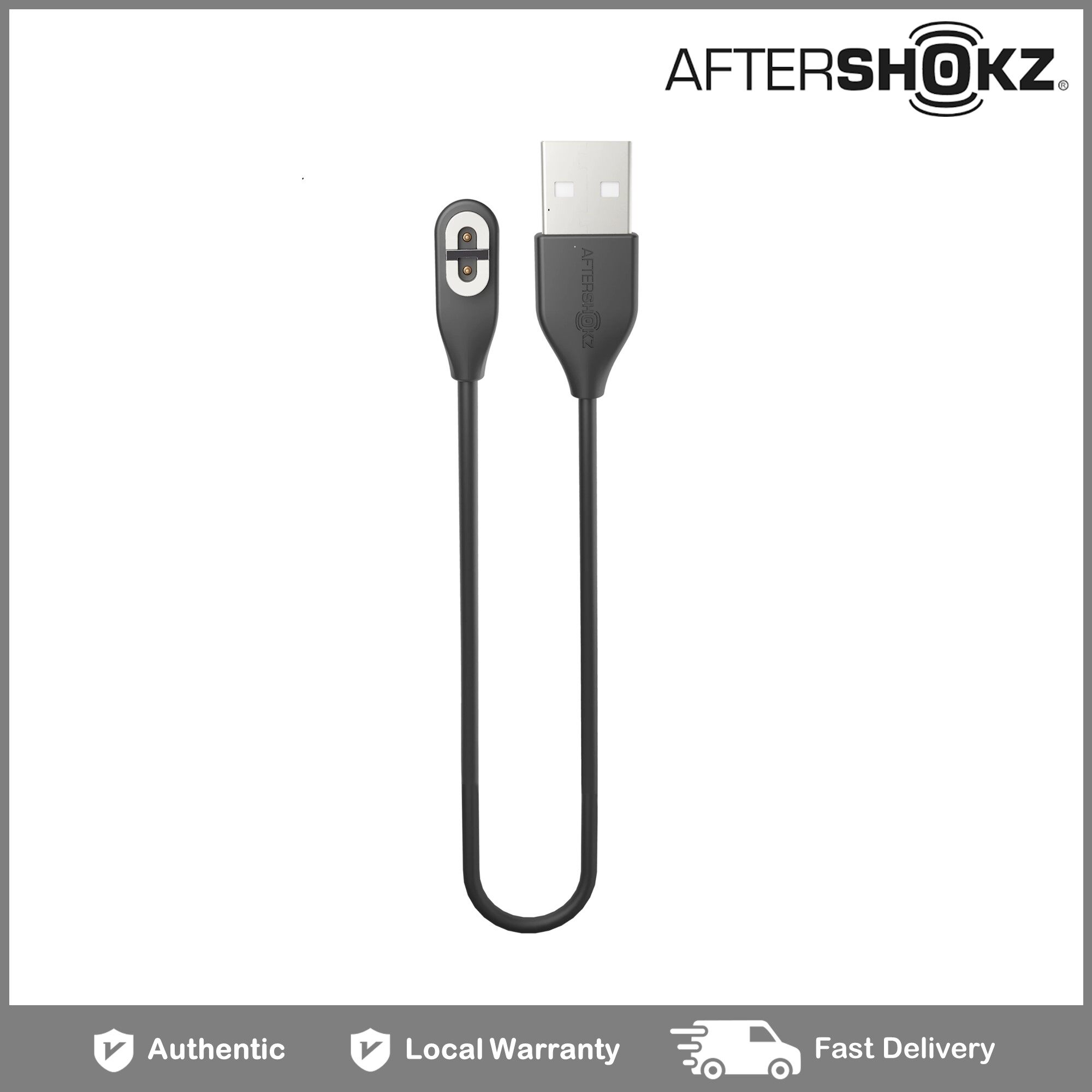 aftershokz aeropex charging cable